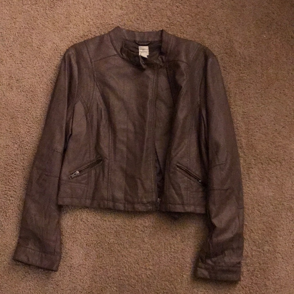 Leather jacket